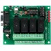 RS-232 4-Channel DPDT Relay Controller with Serial Interface